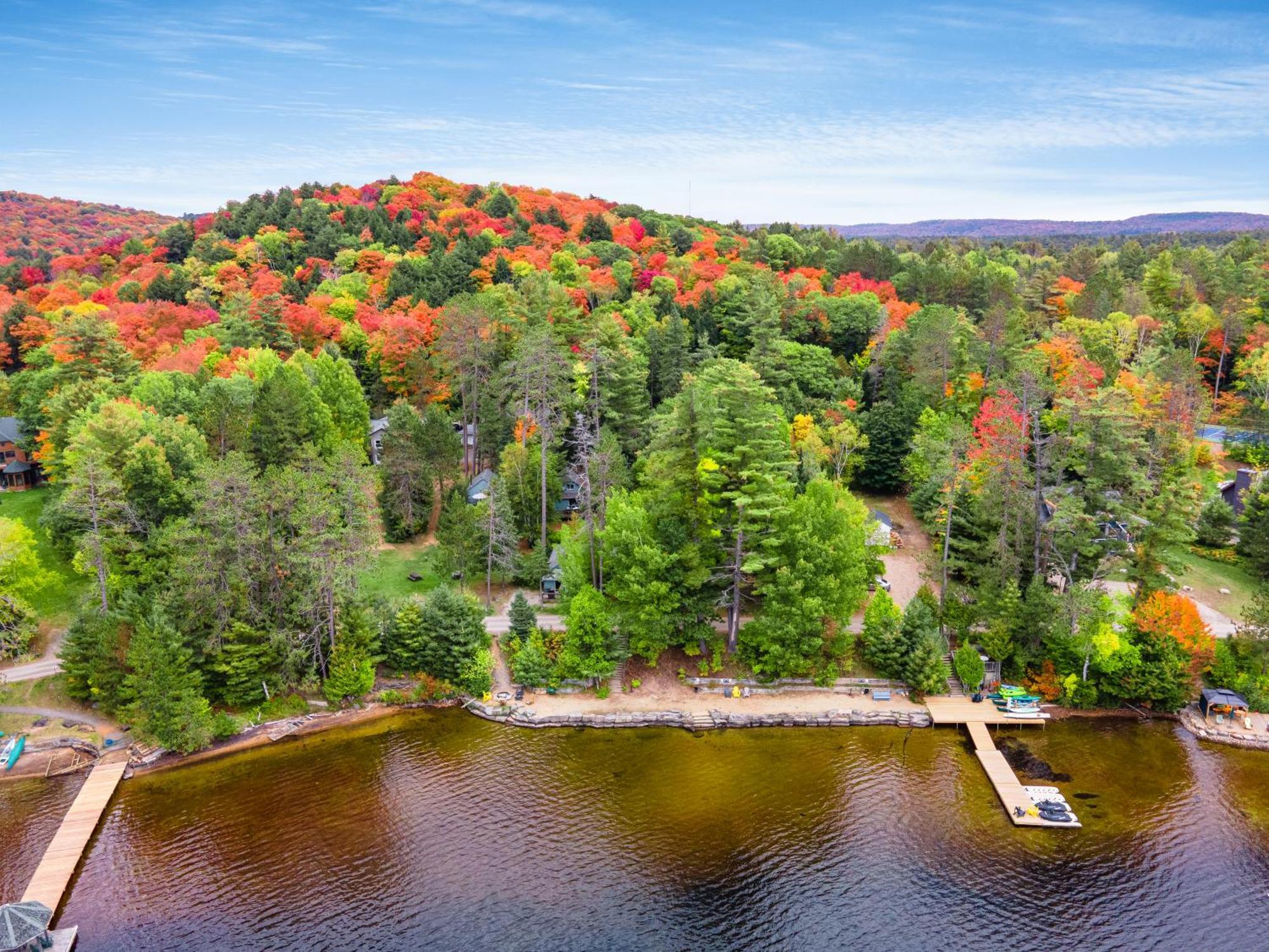 Villa Muskoka Waterfront Retreat Dwight Exterior foto