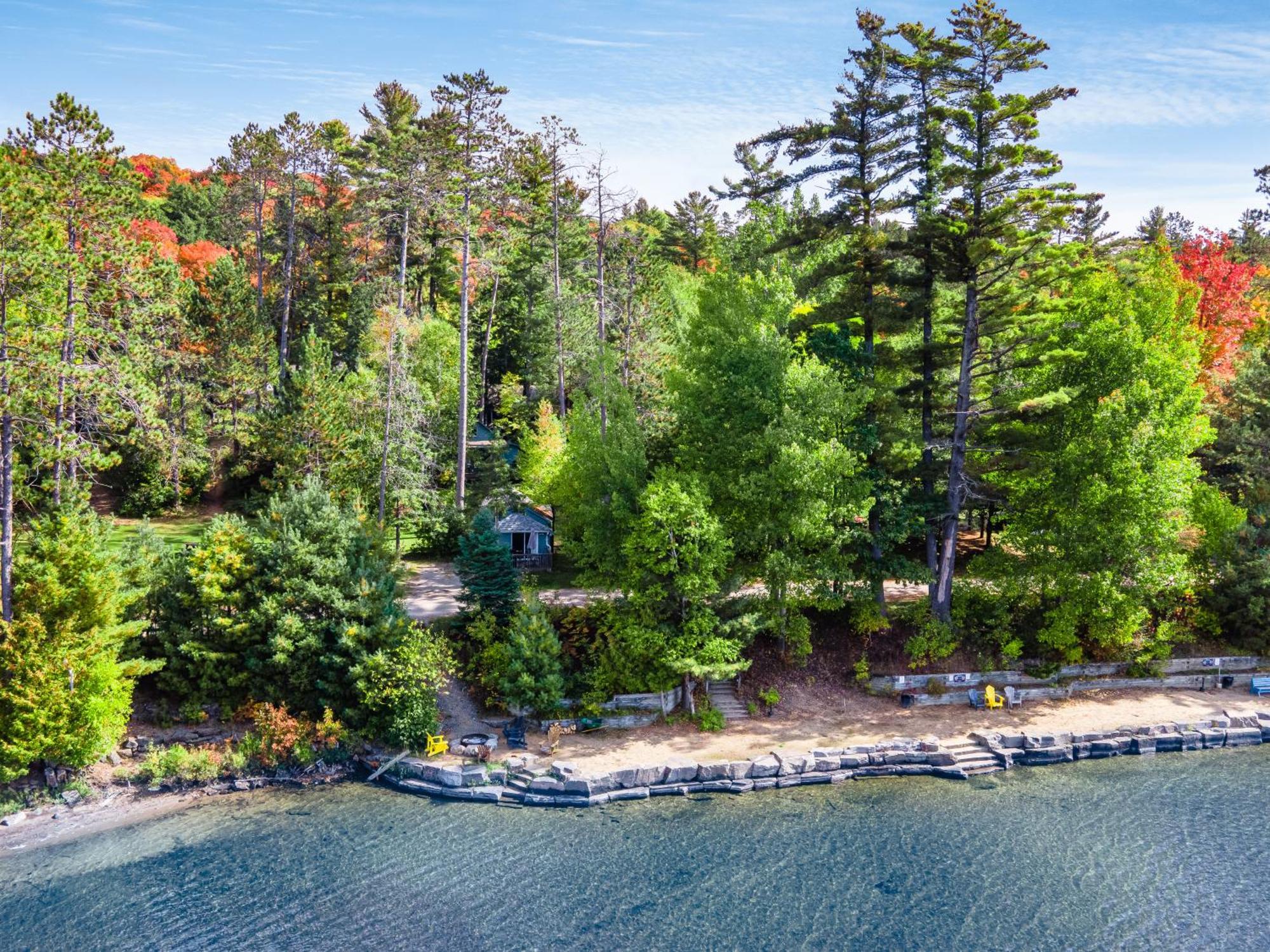Villa Muskoka Waterfront Retreat Dwight Exterior foto