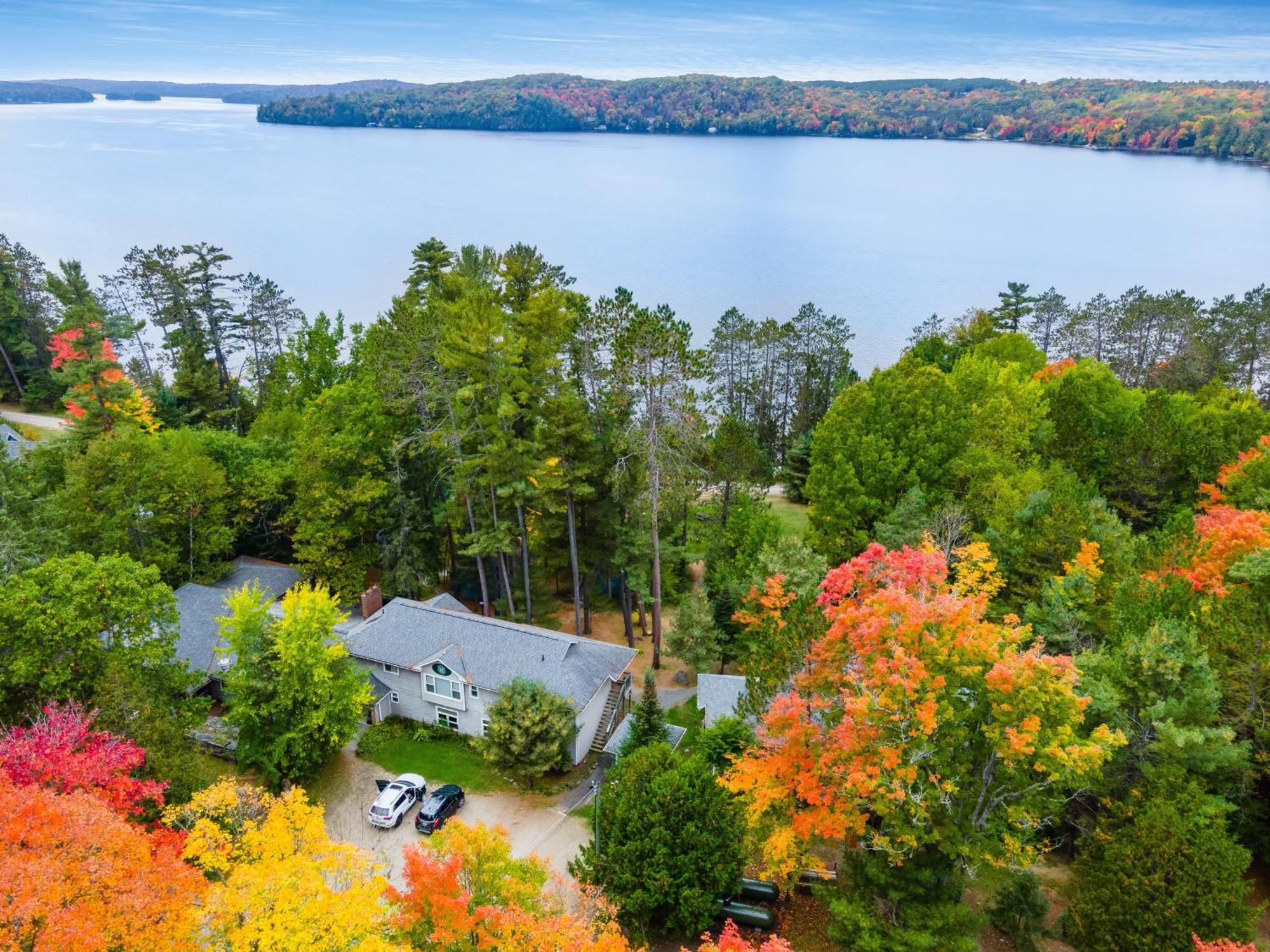Villa Muskoka Waterfront Retreat Dwight Exterior foto